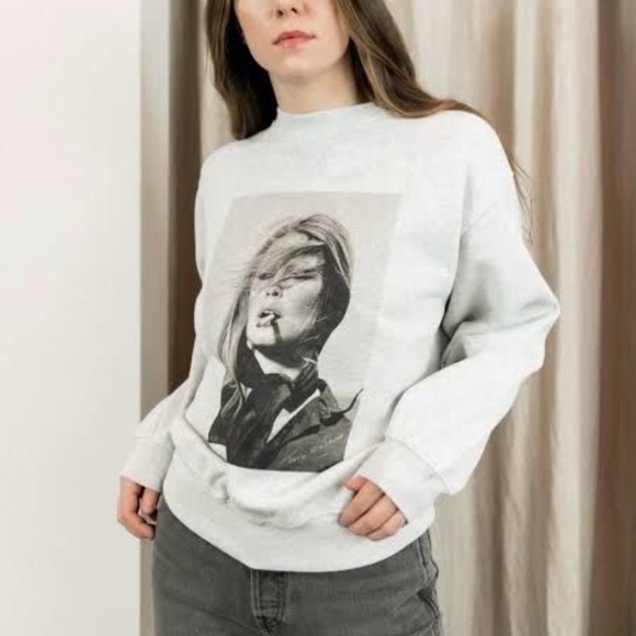 Anine Bing Tops - Anine Bing X Brigitte Bardot Sweatshirt Size S